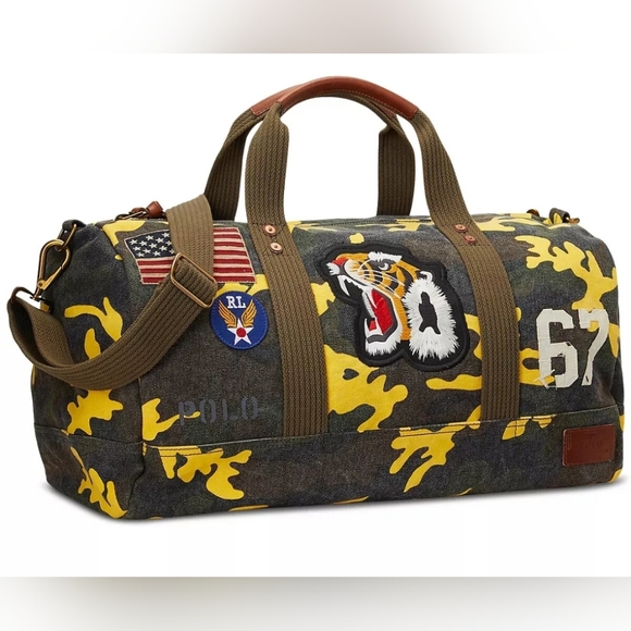 Polo by Ralph Lauren Bags Polo Ralph Lauren Tigerpatch Camo Canvas